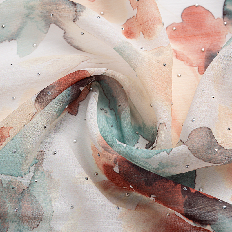 Sifon, satin, tekstil rumah sutera tiruan/kain piyama